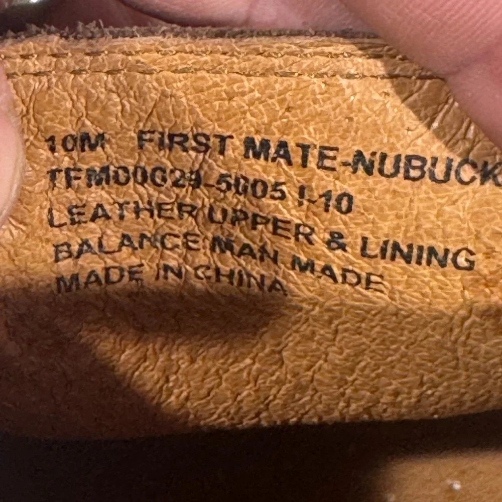Tommy Bahama First Mate Nubuck Shoes‎ Mens US Size 10M Dark Brown